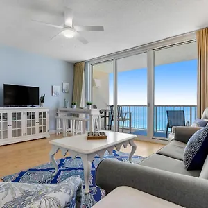 Majestic 1-1606! Gulf Front 1bedroom, Pool,hot Tubs,tennis Holiday home Panama City Beach